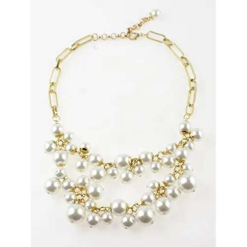 Layered Pearl Necklace