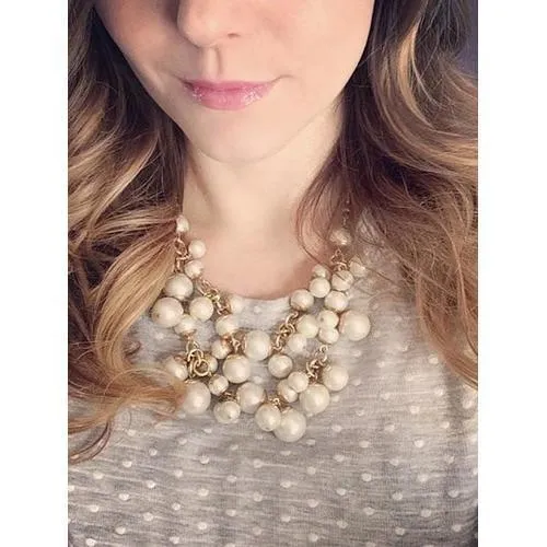 Layered Pearl Necklace