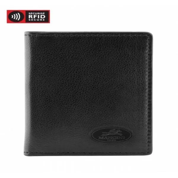 Mancini Men’S Leather I.D. Card Wallet