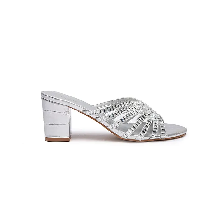 Mirror Embellished Sandal HL 153