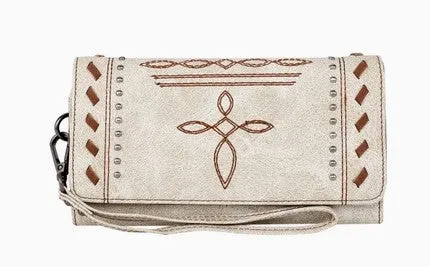 Montana West Boot Stitch Wallet