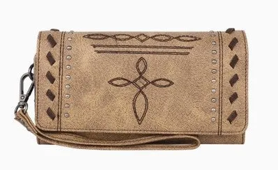 Montana West Boot Stitch Wallet