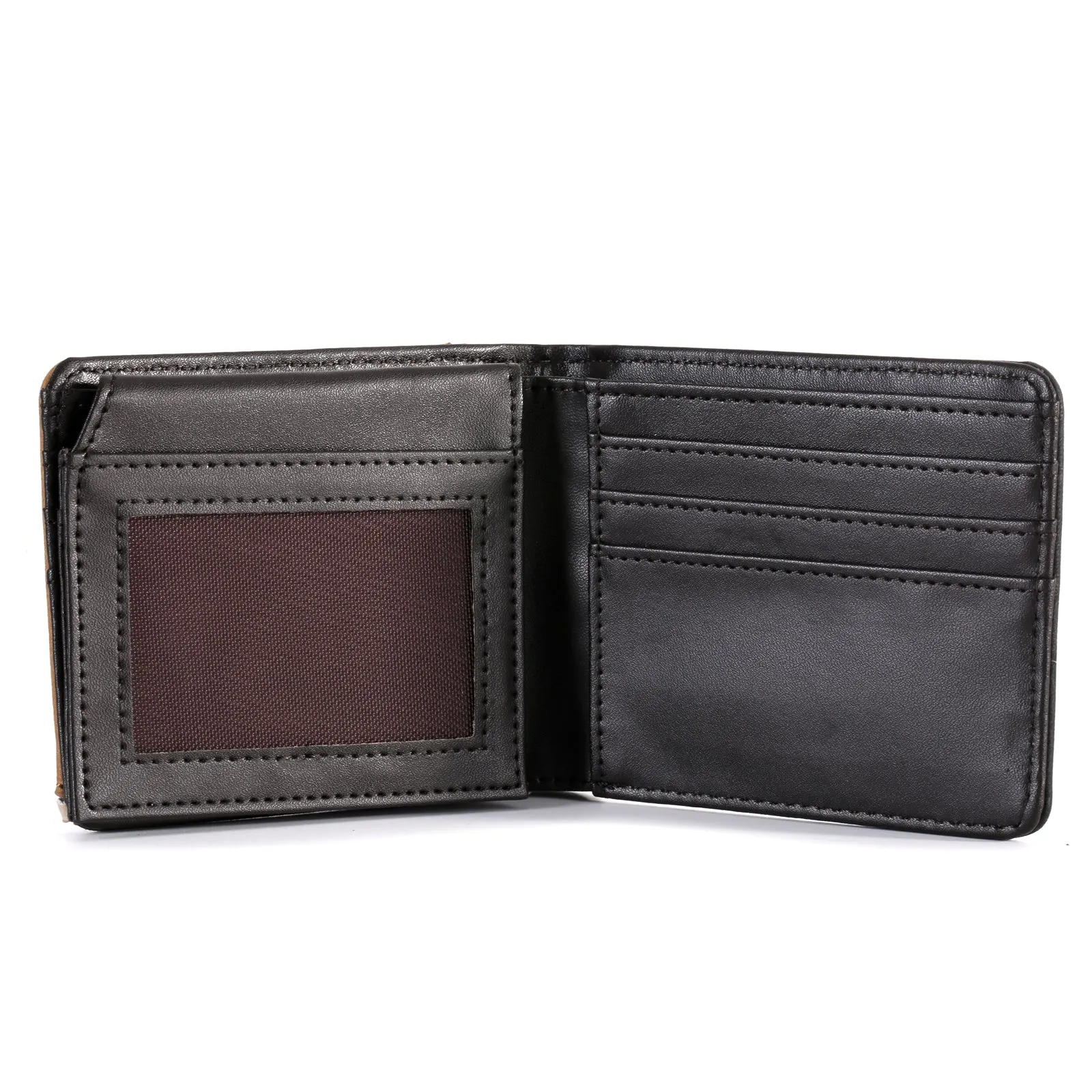 Montana West Color Block Concho Bifold Wallet