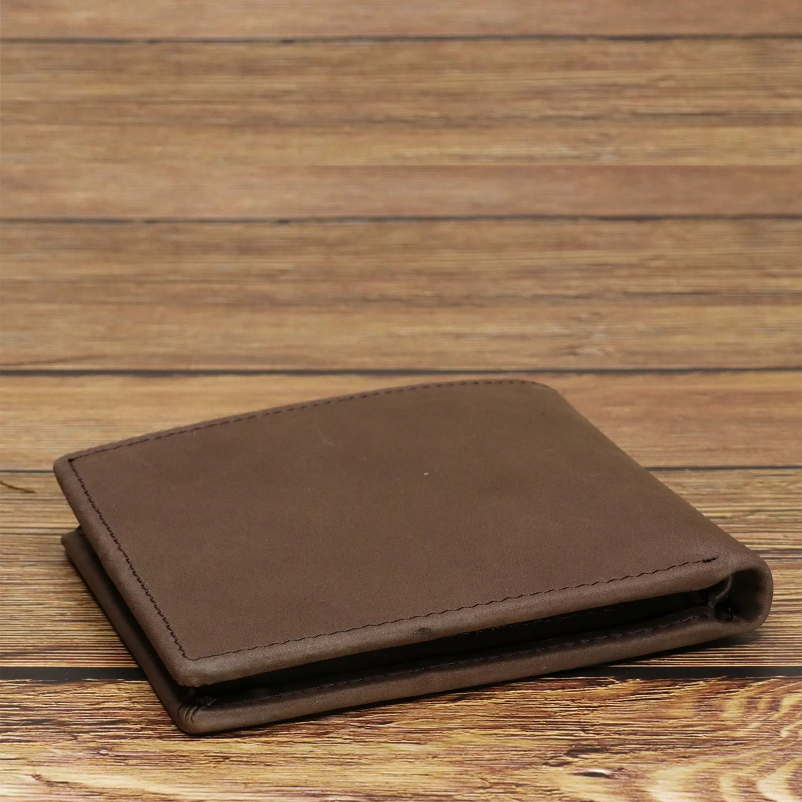 Montana West Genuine Leather Men's Bi-Fold Wallet