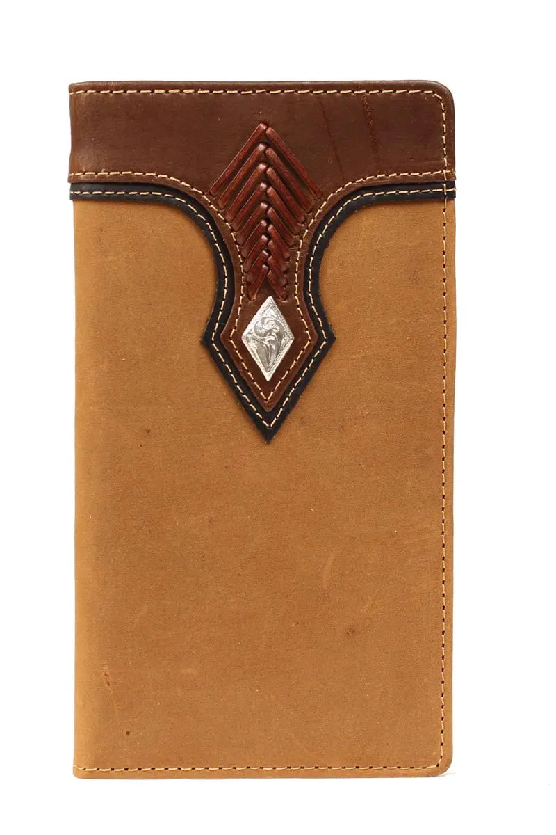 Nocona Smooth Leather with Diamond Rodeo Wallet