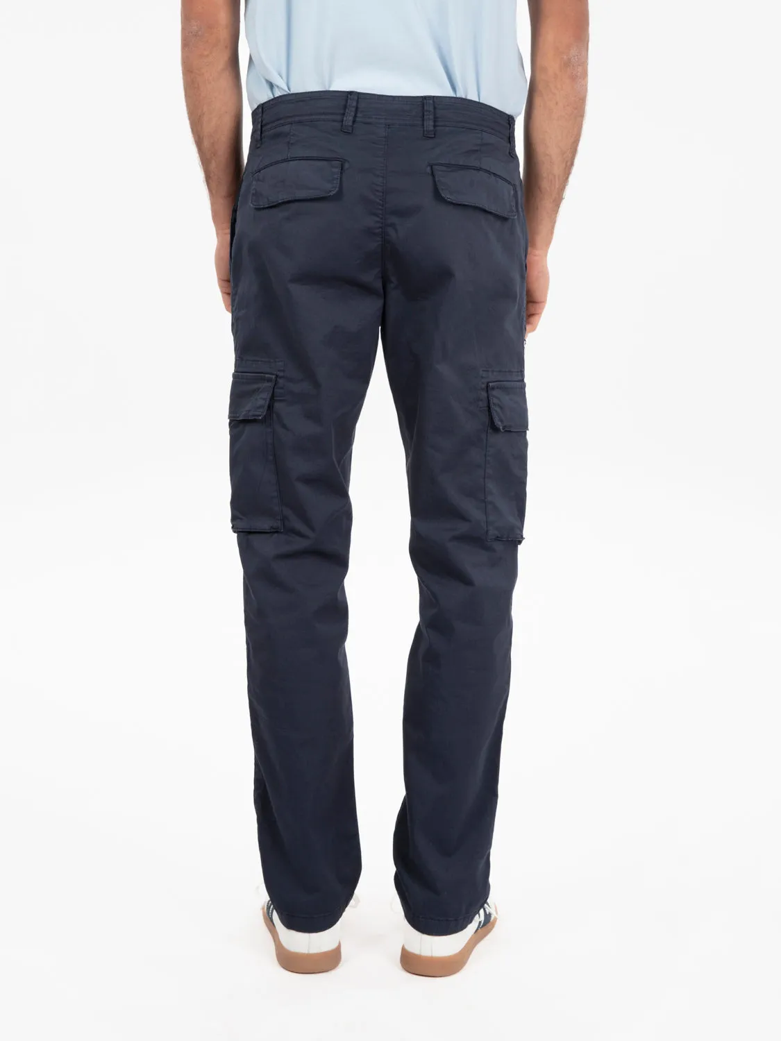 Pantaloni cargo new blue