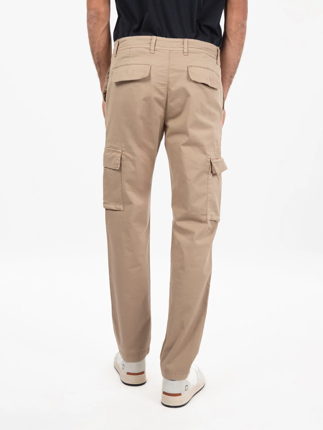 Pantaloni cargo new sabbia