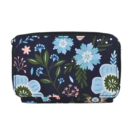 Pastel Floral NGIL Canvas All in One Wallet