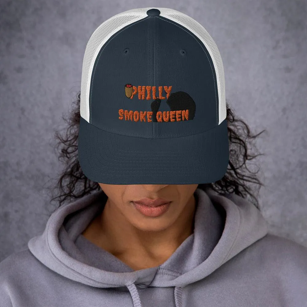 Philly Smoke Queen Trucker Cap