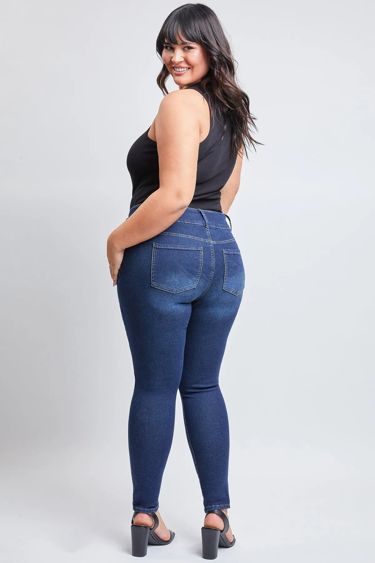 Plus Size Women's Essential Sustainable Skinny Jeans