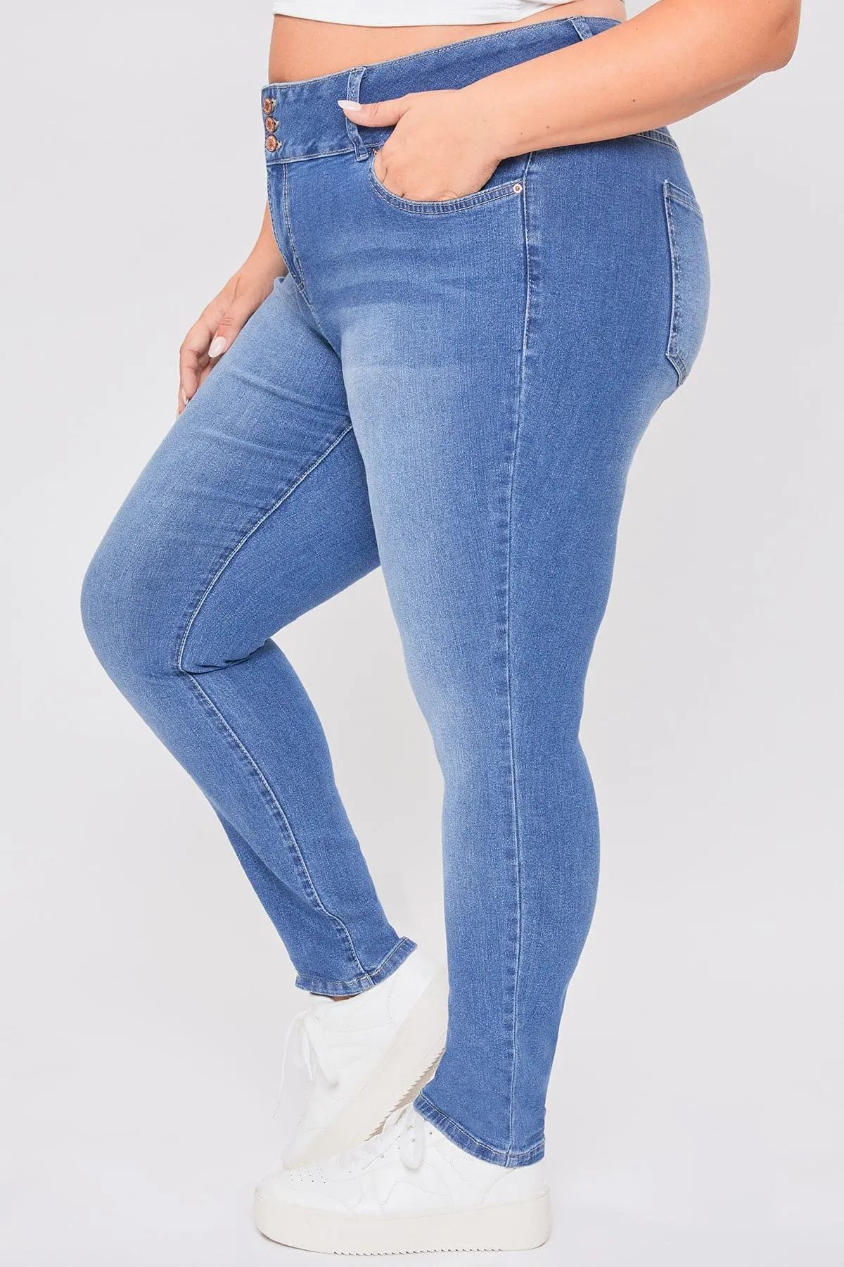 Plus Size Women's Essential Sustainable Skinny Jeans