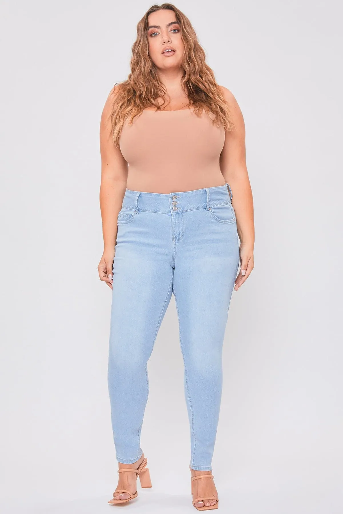 Plus Size Women's Essential Sustainable Skinny Jeans