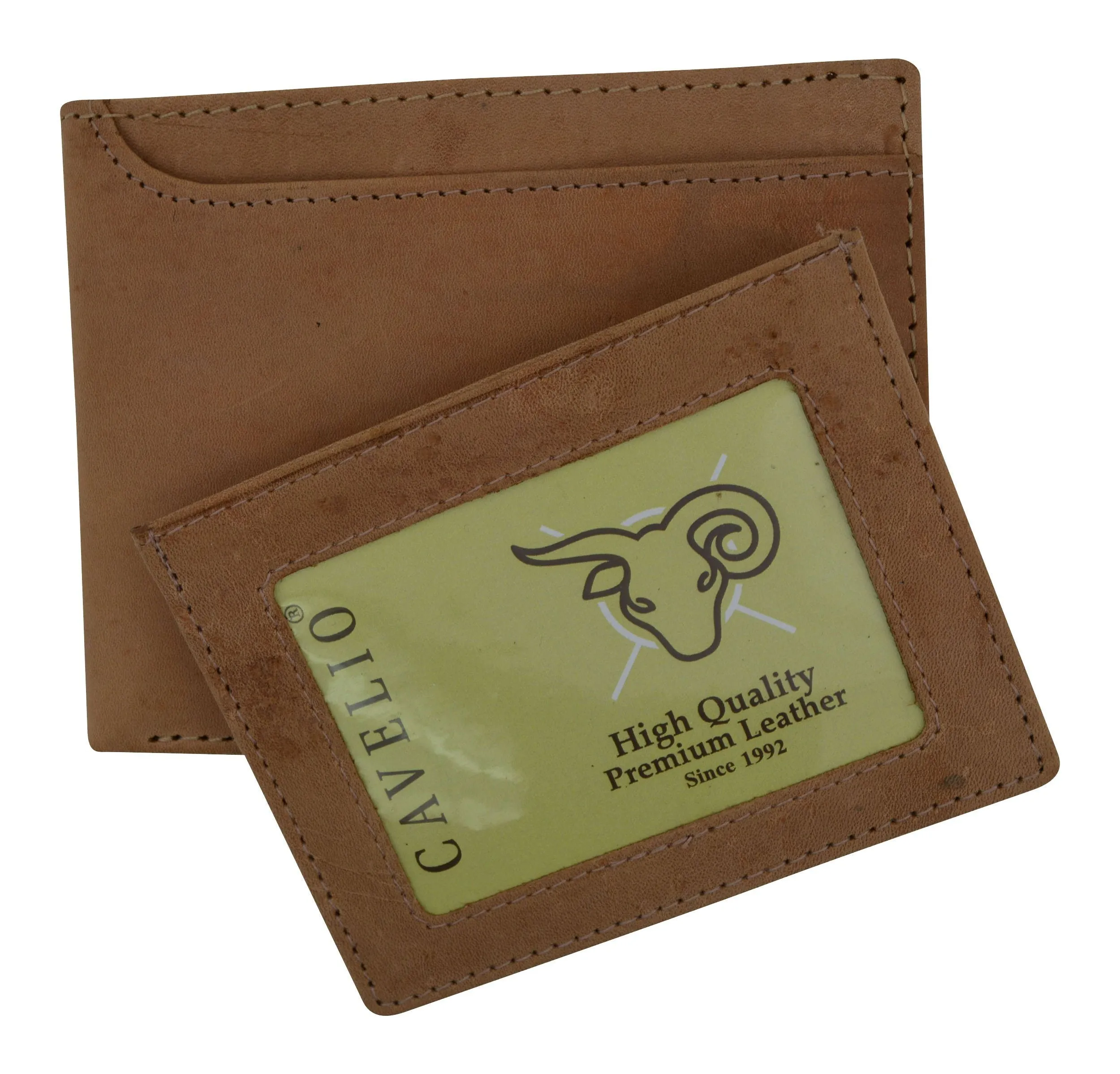 Removable ID Card Premium Leather Wallet