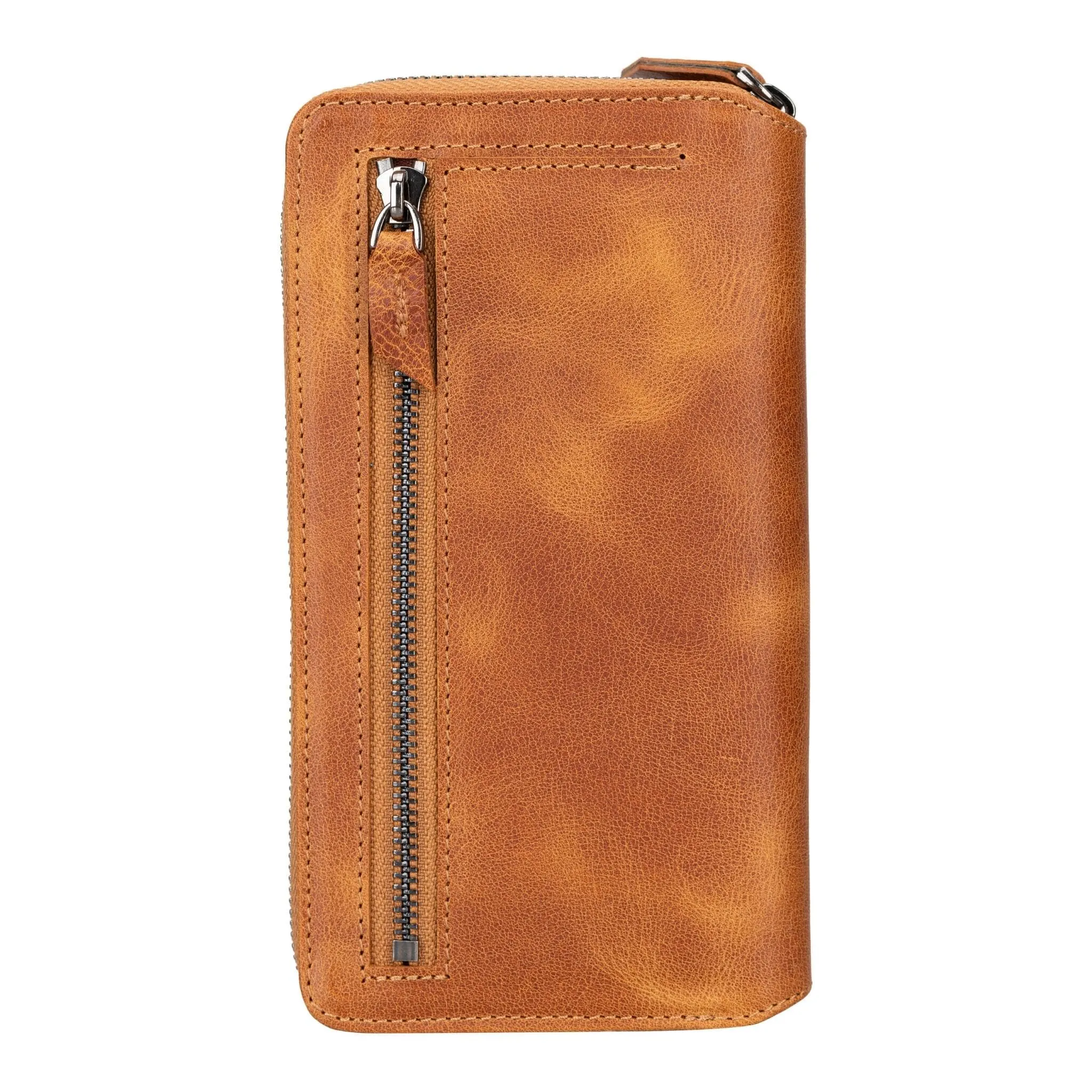 Samsung Galaxy S23 Series Zippered Leather Wallet Cases - PMW