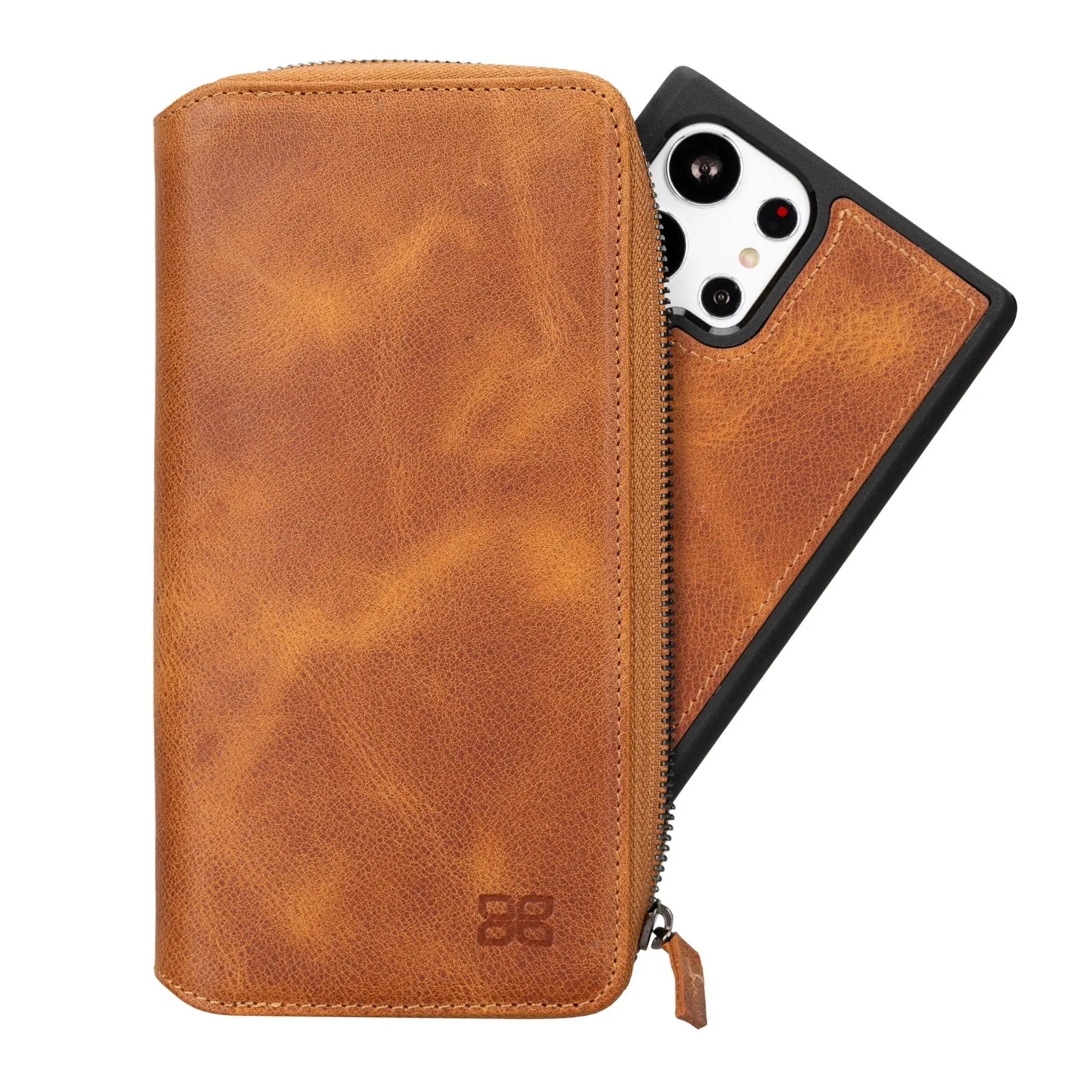 Samsung Galaxy S23 Series Zippered Leather Wallet Cases - PMW