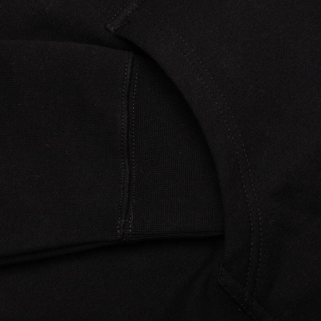 Script Logo Hoodie - Black