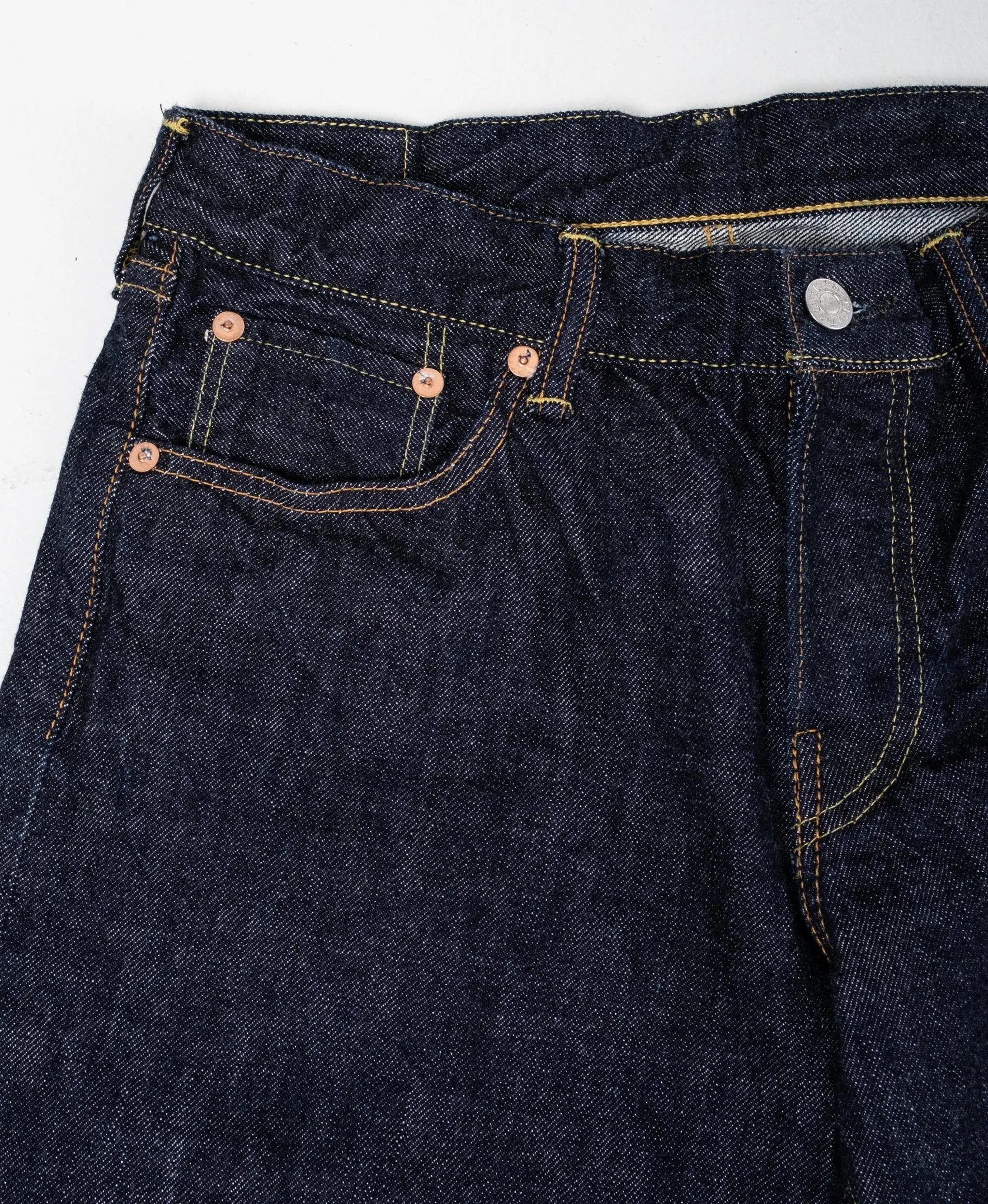 Slim 50's Jeans Indigo Rinsed