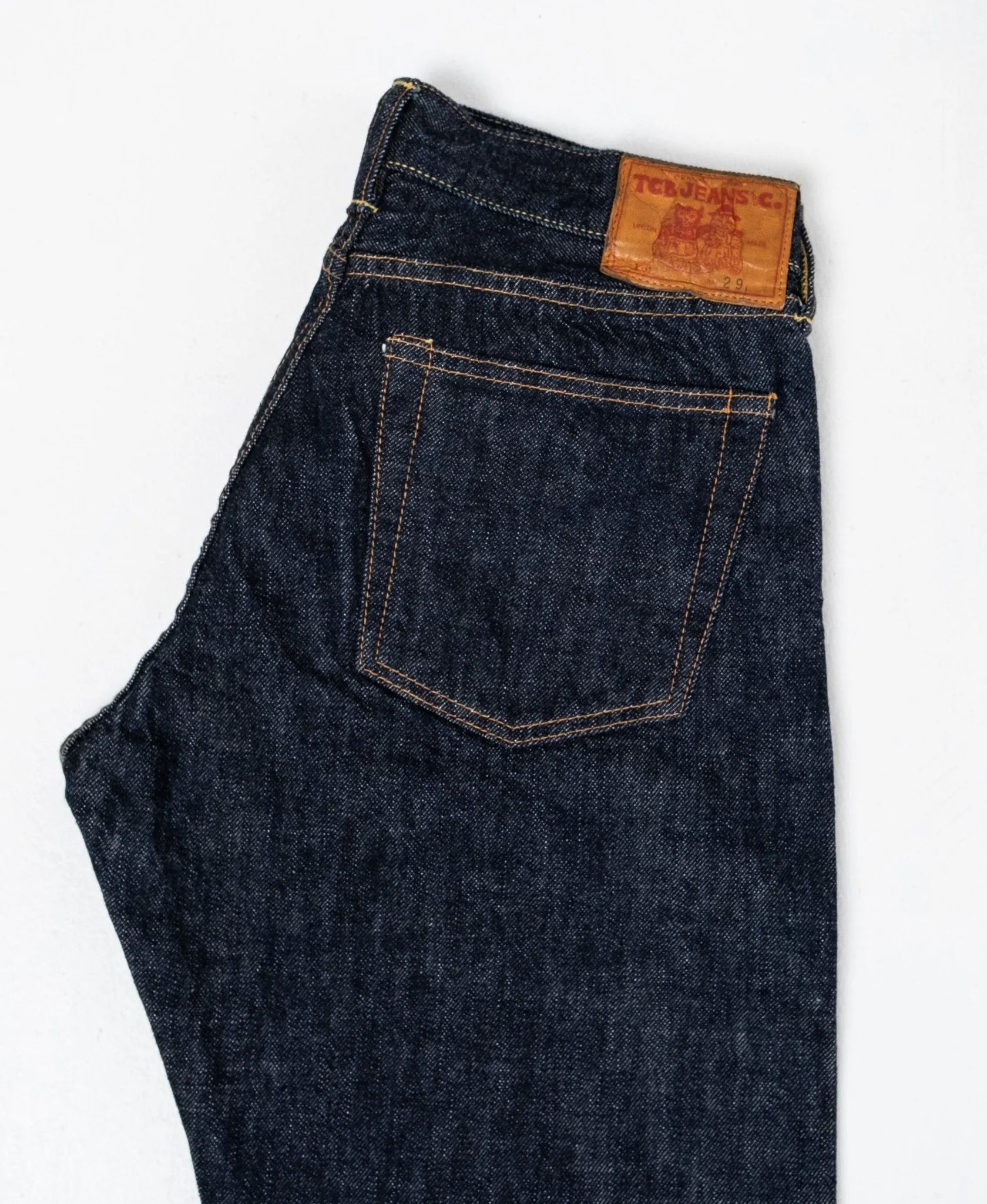 Slim 50's Jeans Indigo Rinsed