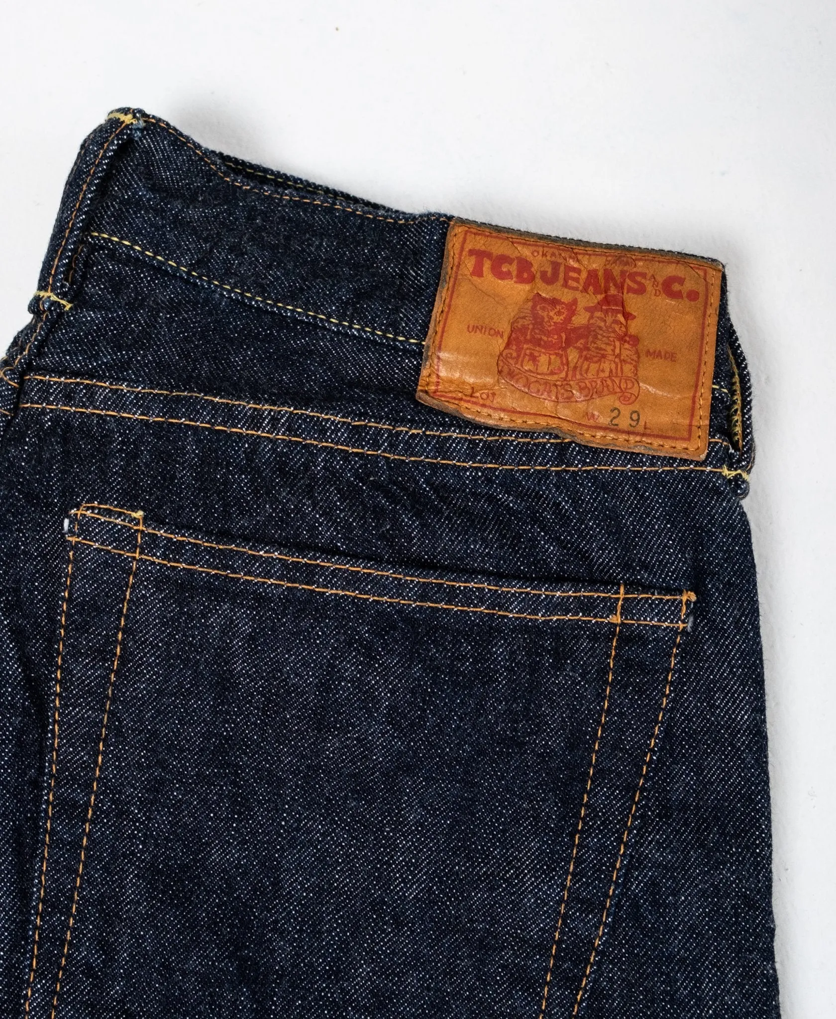 Slim 50's Jeans Indigo Rinsed