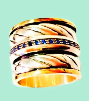 Spinner Rings for Women. Elegant Eternity Band Spinner Rings for Women