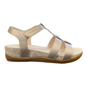 Stonefly Eve 24 Laminated Leather women's sandal 216081 I89 simply taupe 