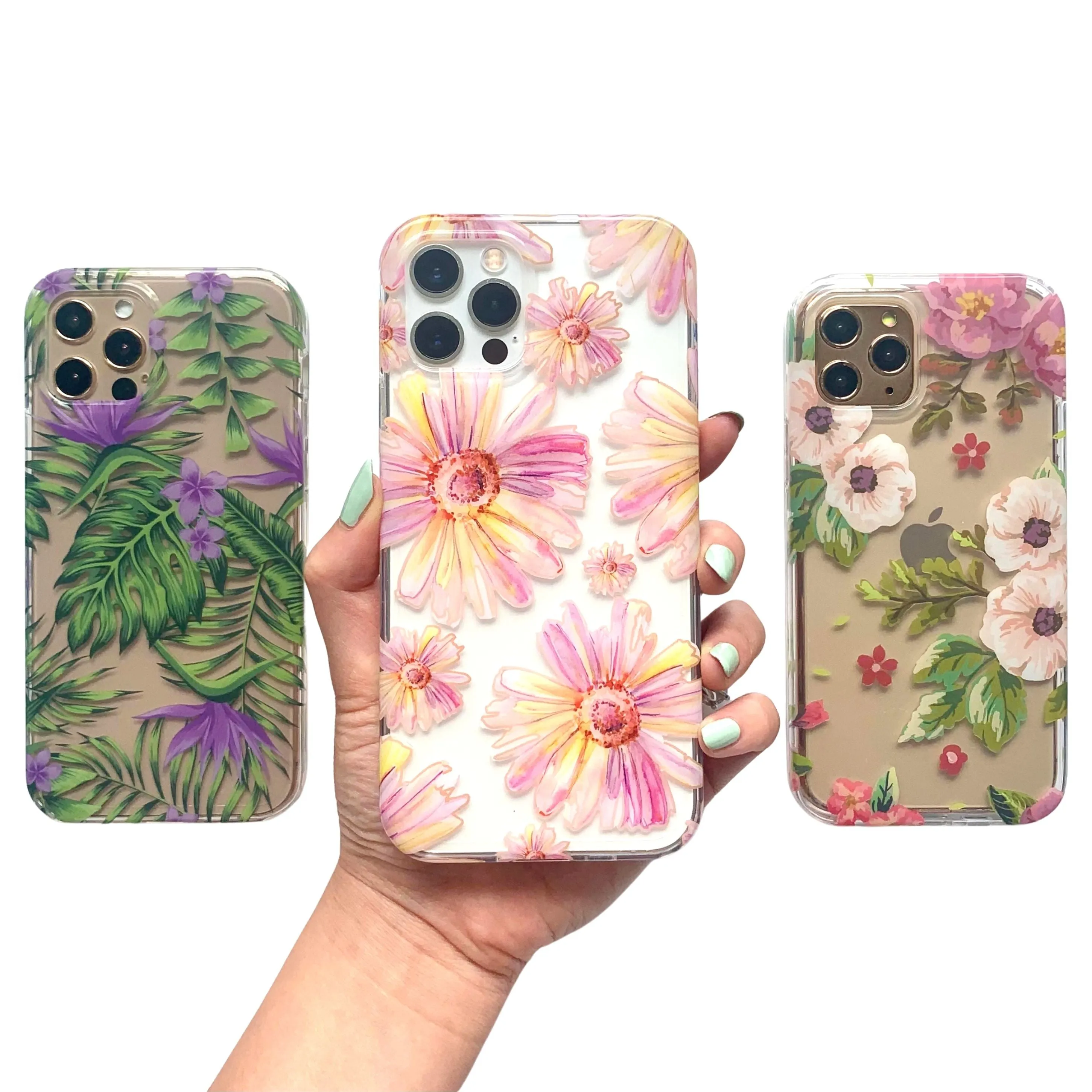 Sunshine Daisies Clear Phone Case