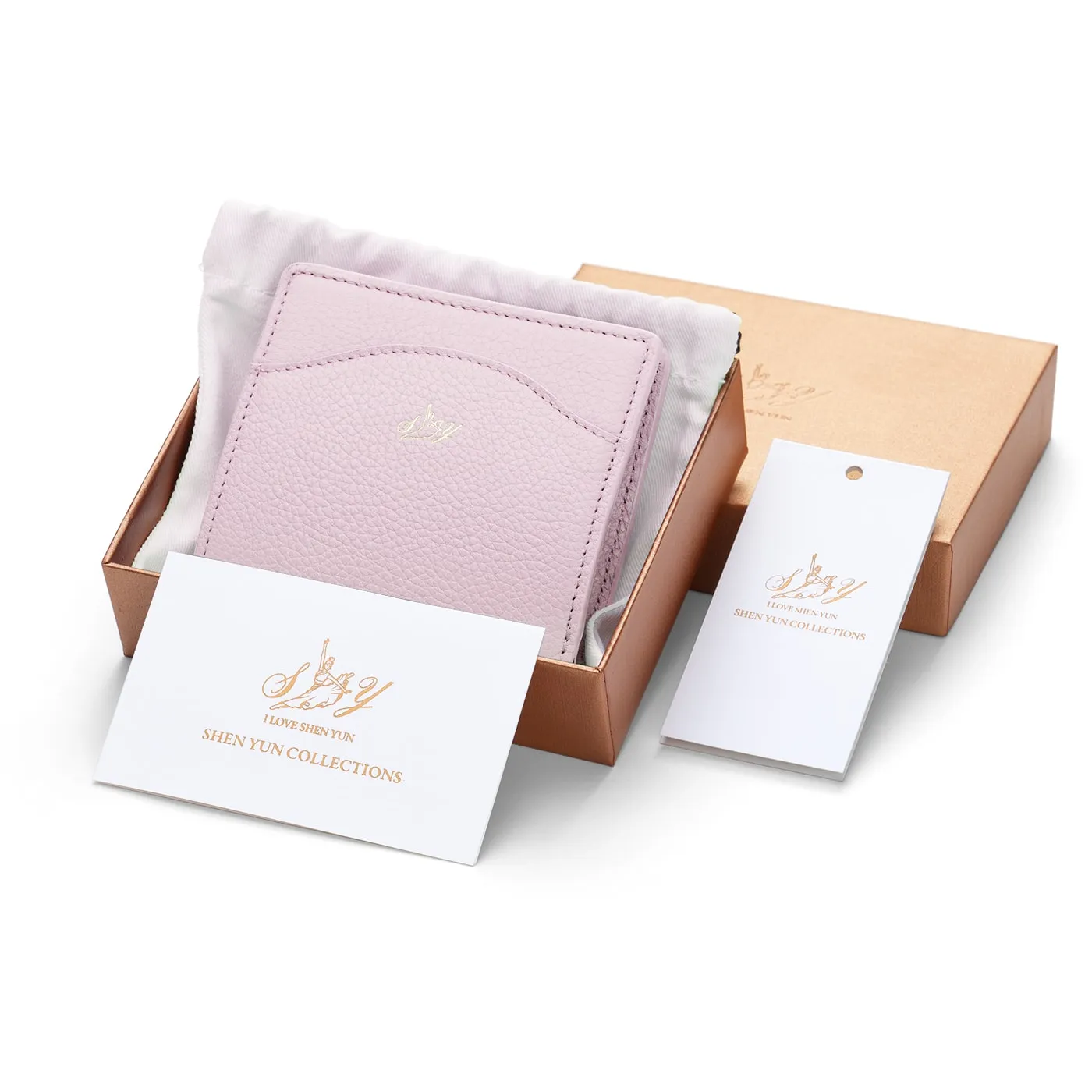 Tang Dynasty Grace Wallet - Blush Pink