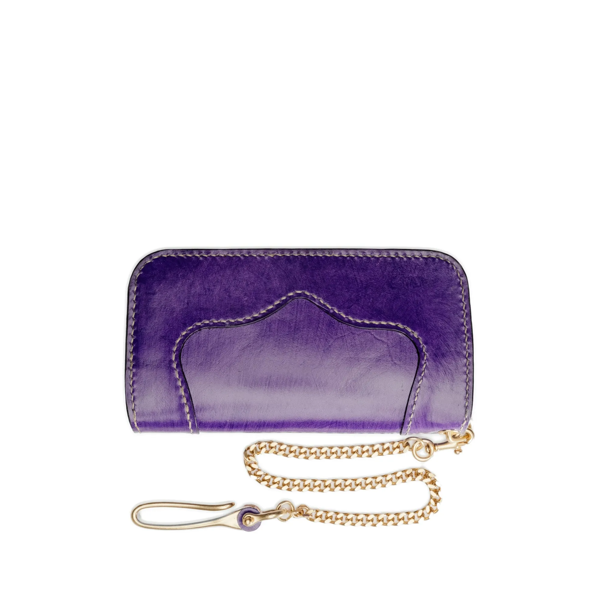 The Black Acre Roper Wallet Purple