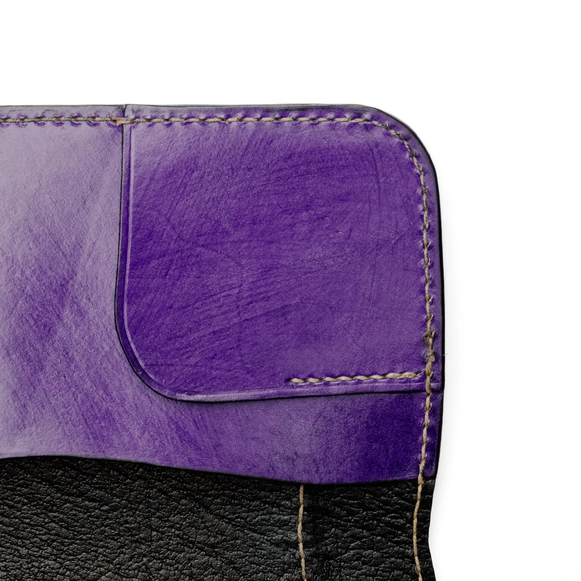 The Black Acre Roper Wallet Purple