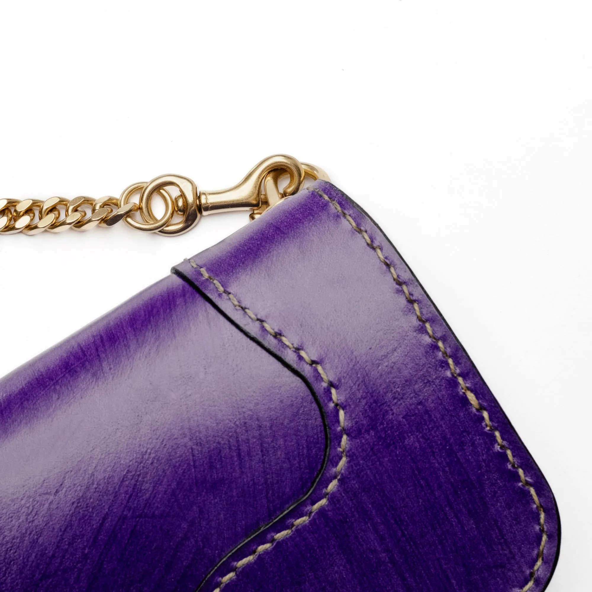 The Black Acre Roper Wallet Purple