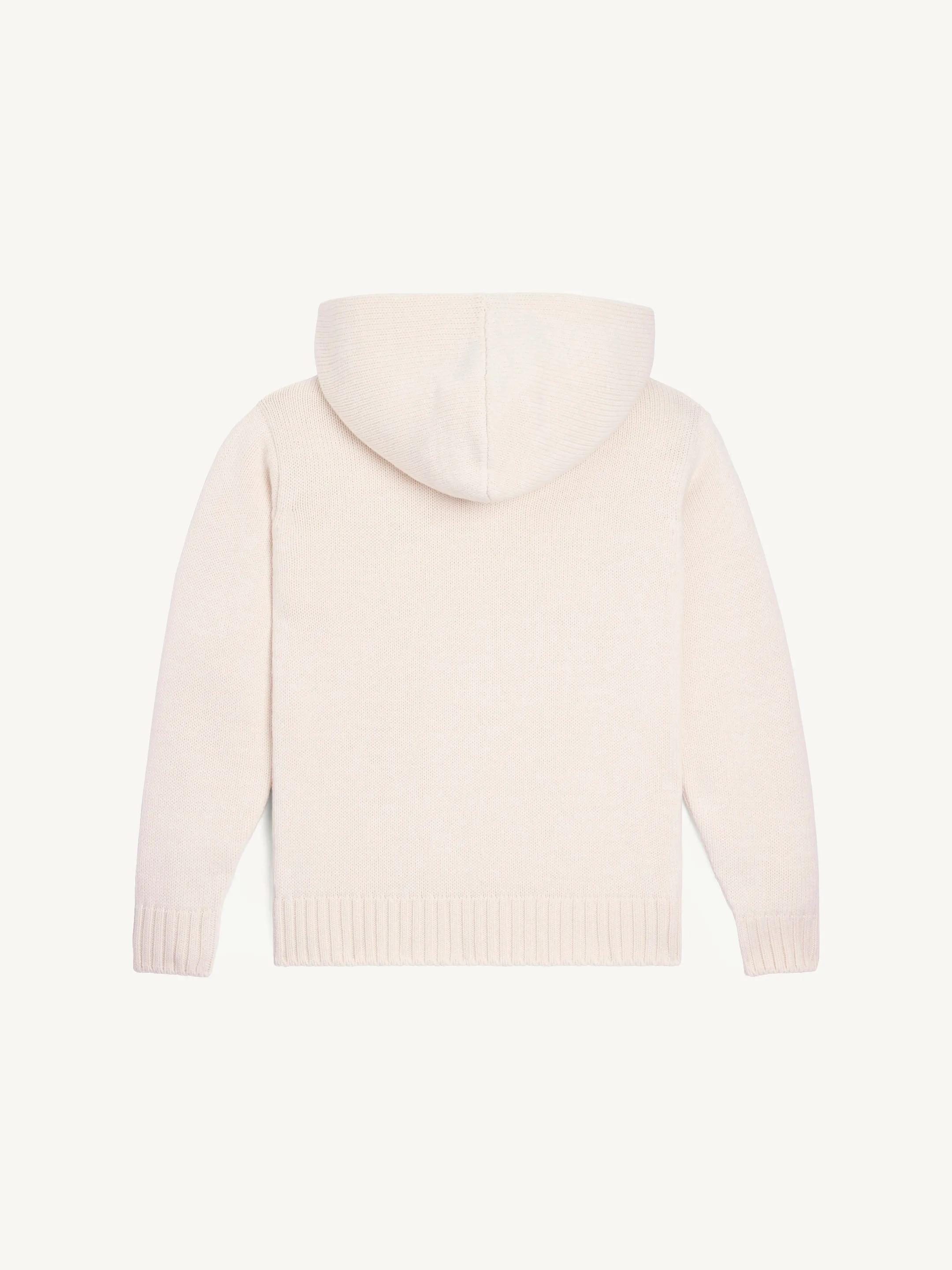 The Chunky Hoodie - Raw White