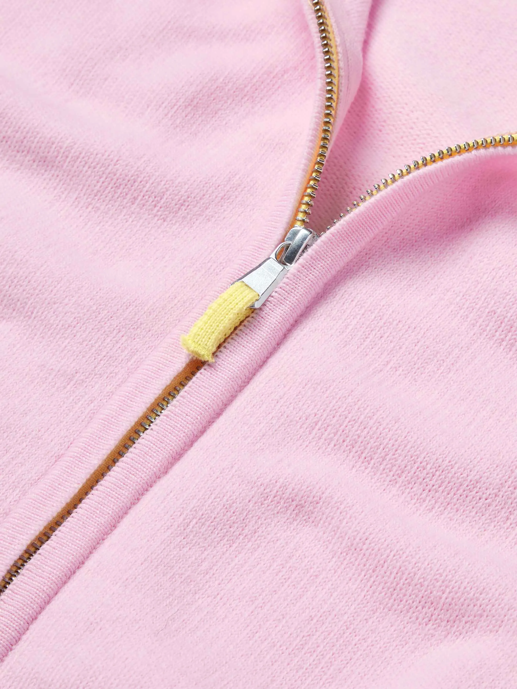 Pink Candyfloss Zip Hoodie