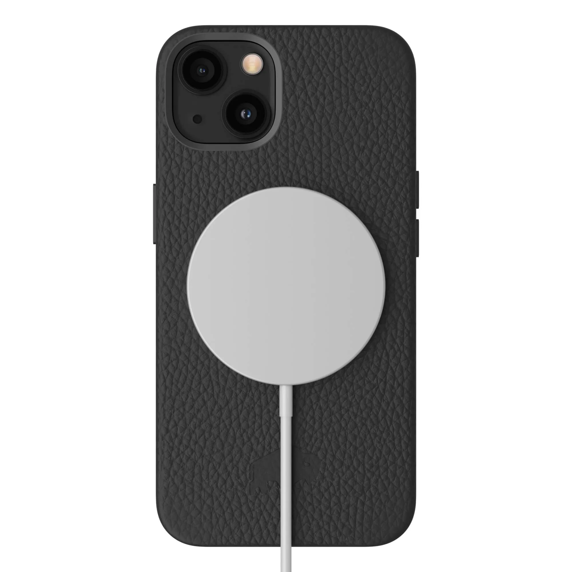 Windsor iPhone 14 Plus Bi-Fold Wallet Case, Pebble Black