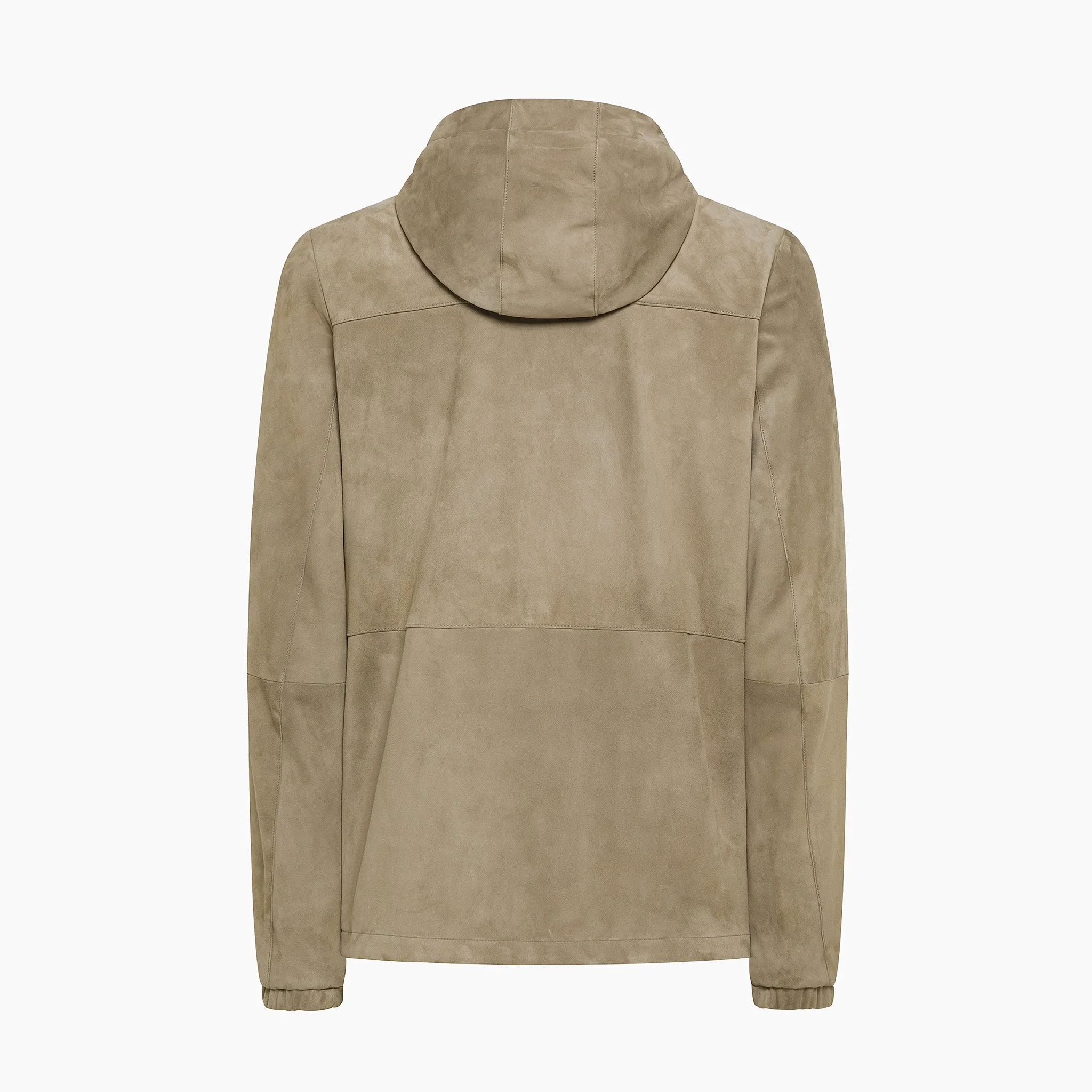 Yurben Suede Hoodie Jacket